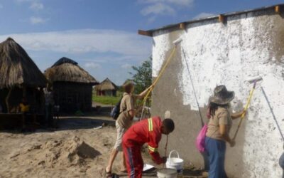 FuelDefend visit Khwai village to provide shelter for Florence in Botswana